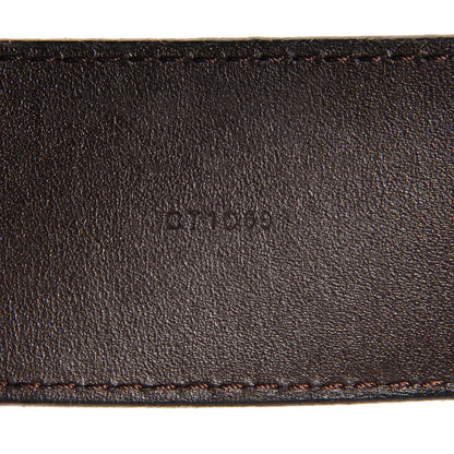 Louis Vuitton Damier Ebene LV Initiales Belt 100 40 5 of 5