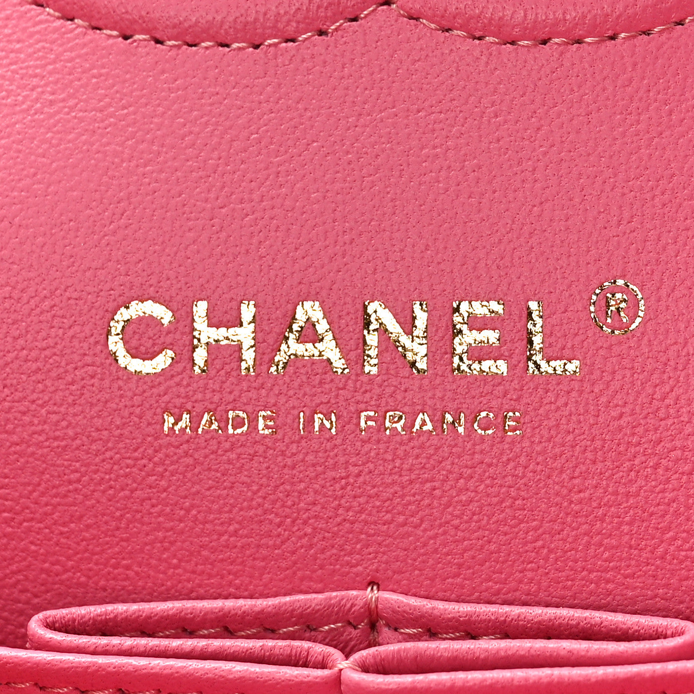 Caviar Quilted Medium Double Flap Pink