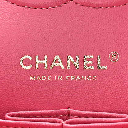 Chanel Caviar Quilted Medium Double Flap Pink 6 of 9