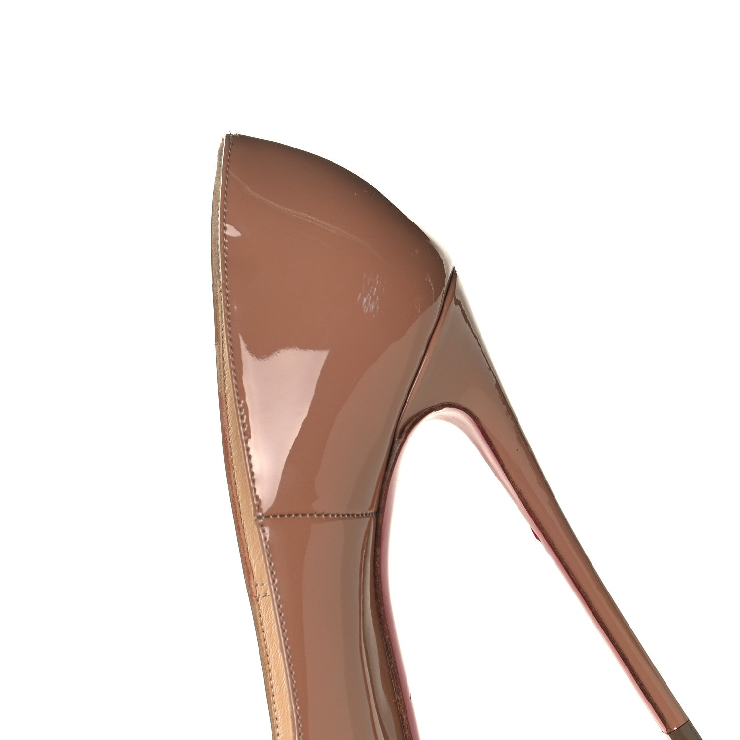 Christian Louboutin Patent So Kate 120 Pumps 37 Nude 11 of 12
