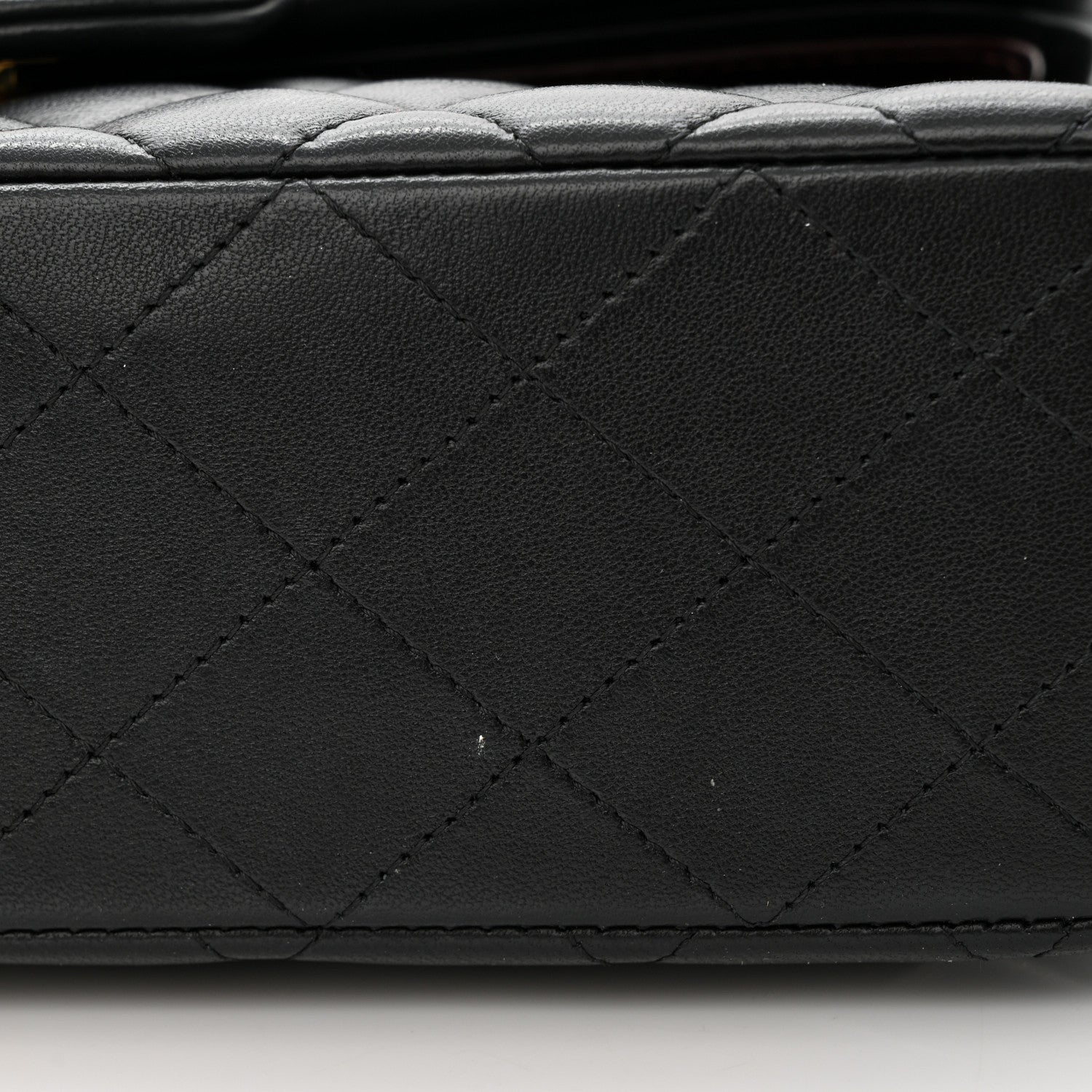 Chanel Lambskin Quilted Small Double Flap Black 14 of 15