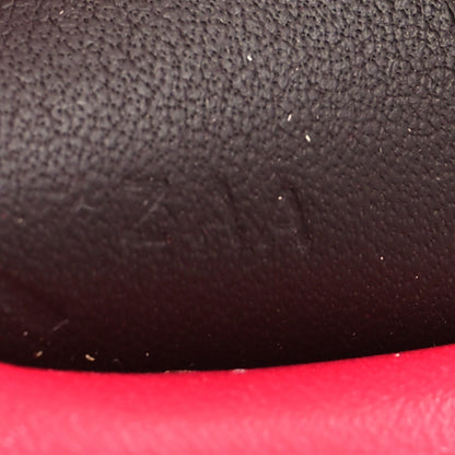 Hermes Milo Lambskin Grigri Rodeo Pegase Horse Bag Charm PM Framboise Rose Sakura Rouge Sellier 4 of 4