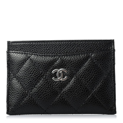 Chanel Caviar Quilted Card Holder Black 1 of 4
