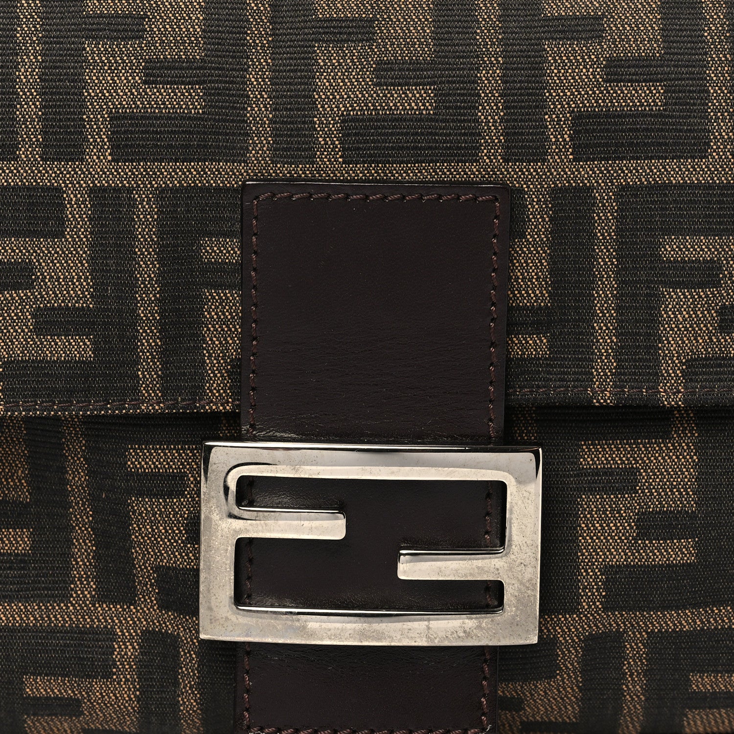 Fendi Zucca Baguette Tobacco 7 of 12