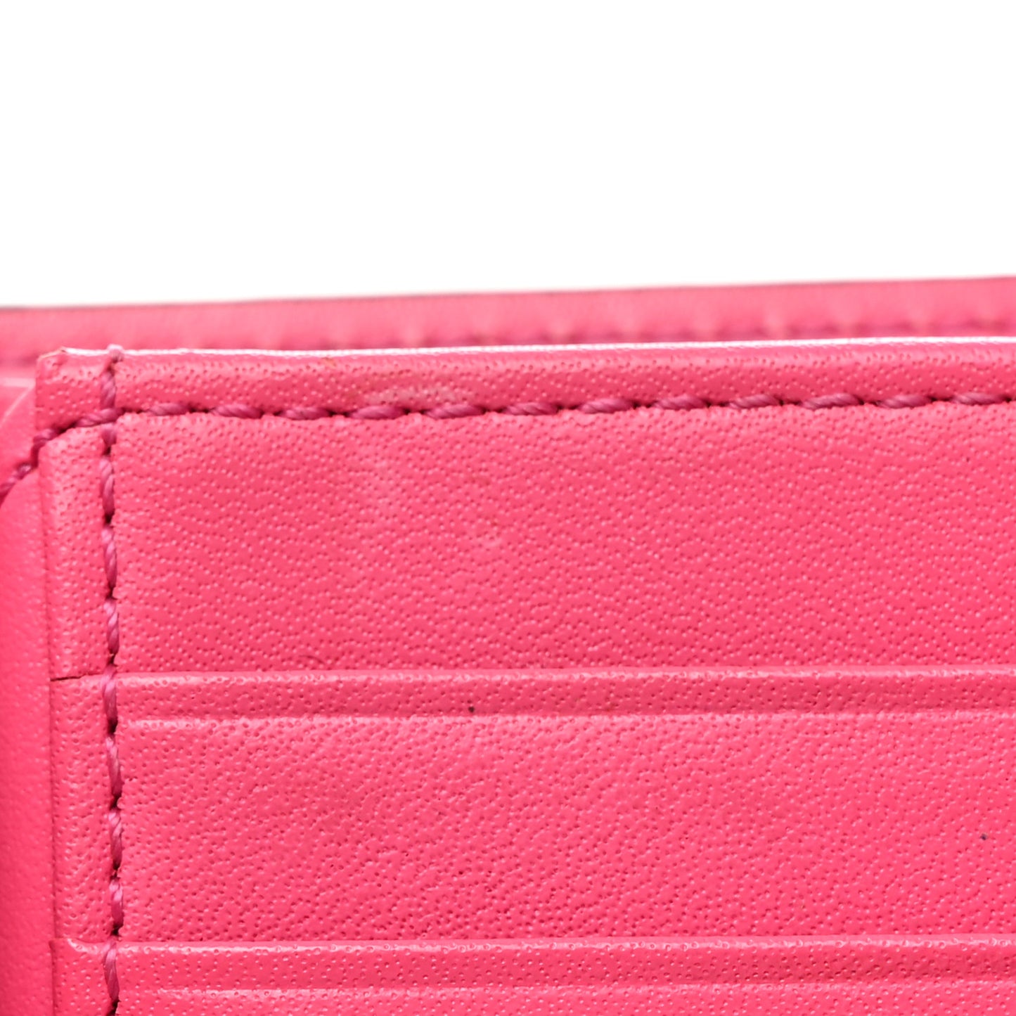 Visetos Rabbit Tri-Fold Wallet Cognac