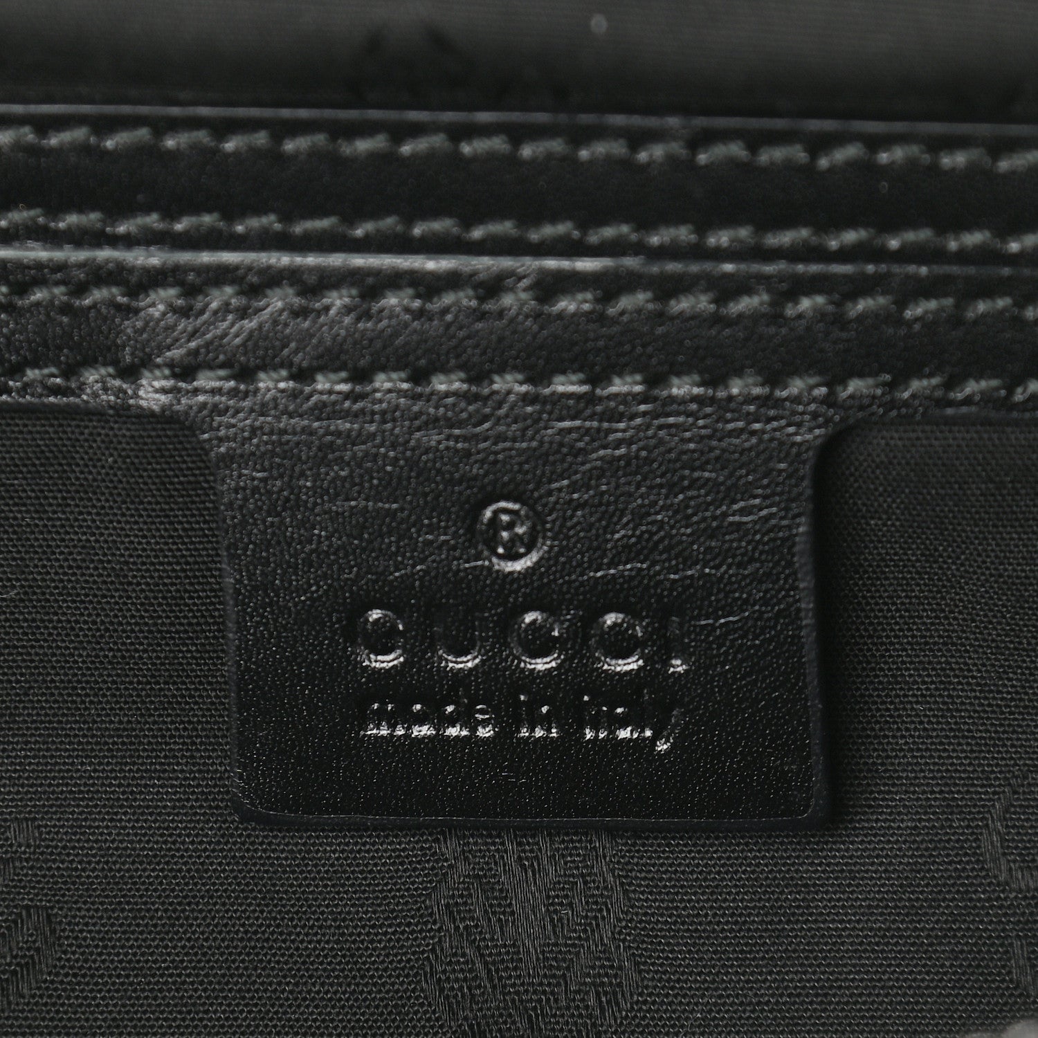 Gucci Imprime Monogram Belt Bag Black 5 of 8