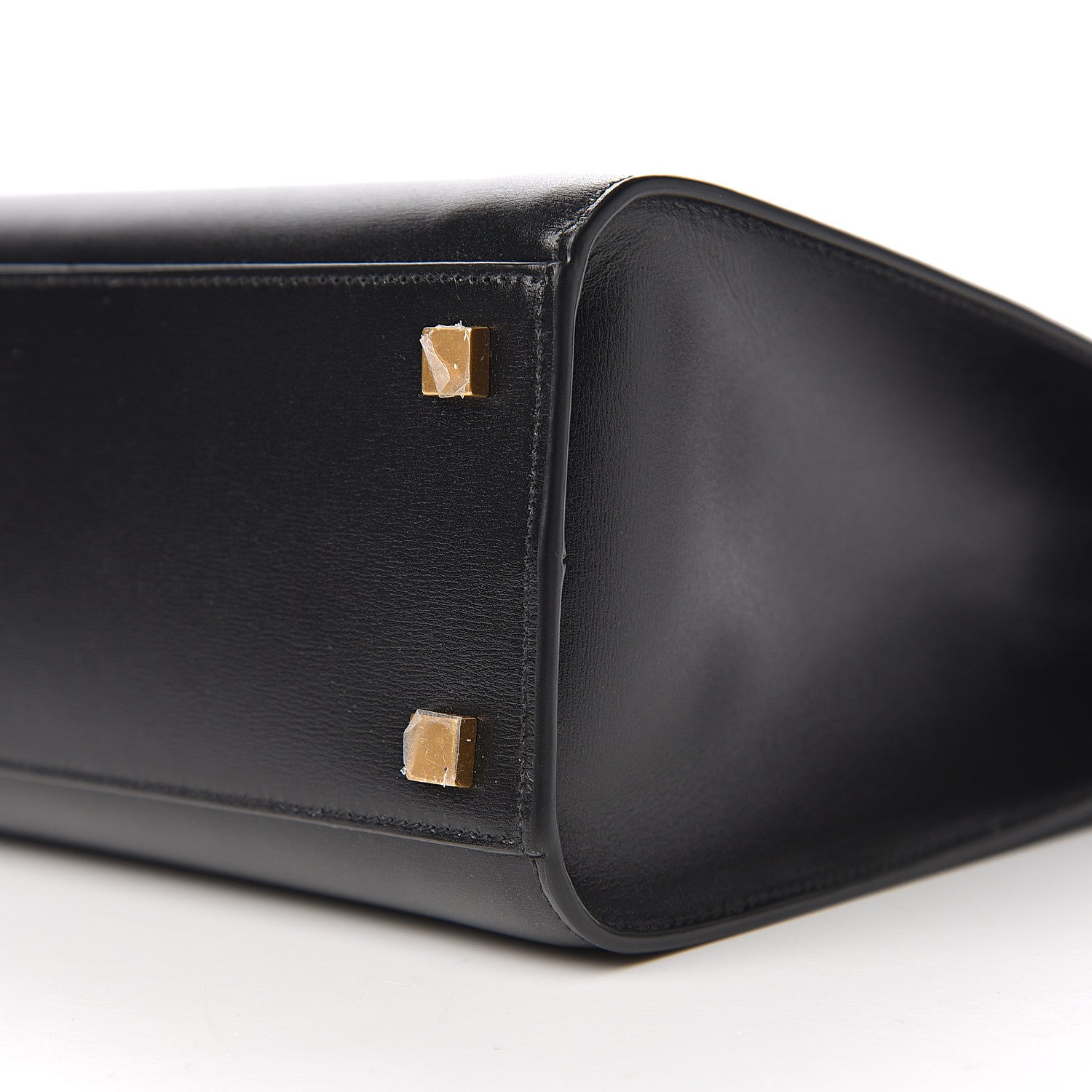 Saint Laurent Calfskin Small Manhattan Shopper Tote Black 8 of 9