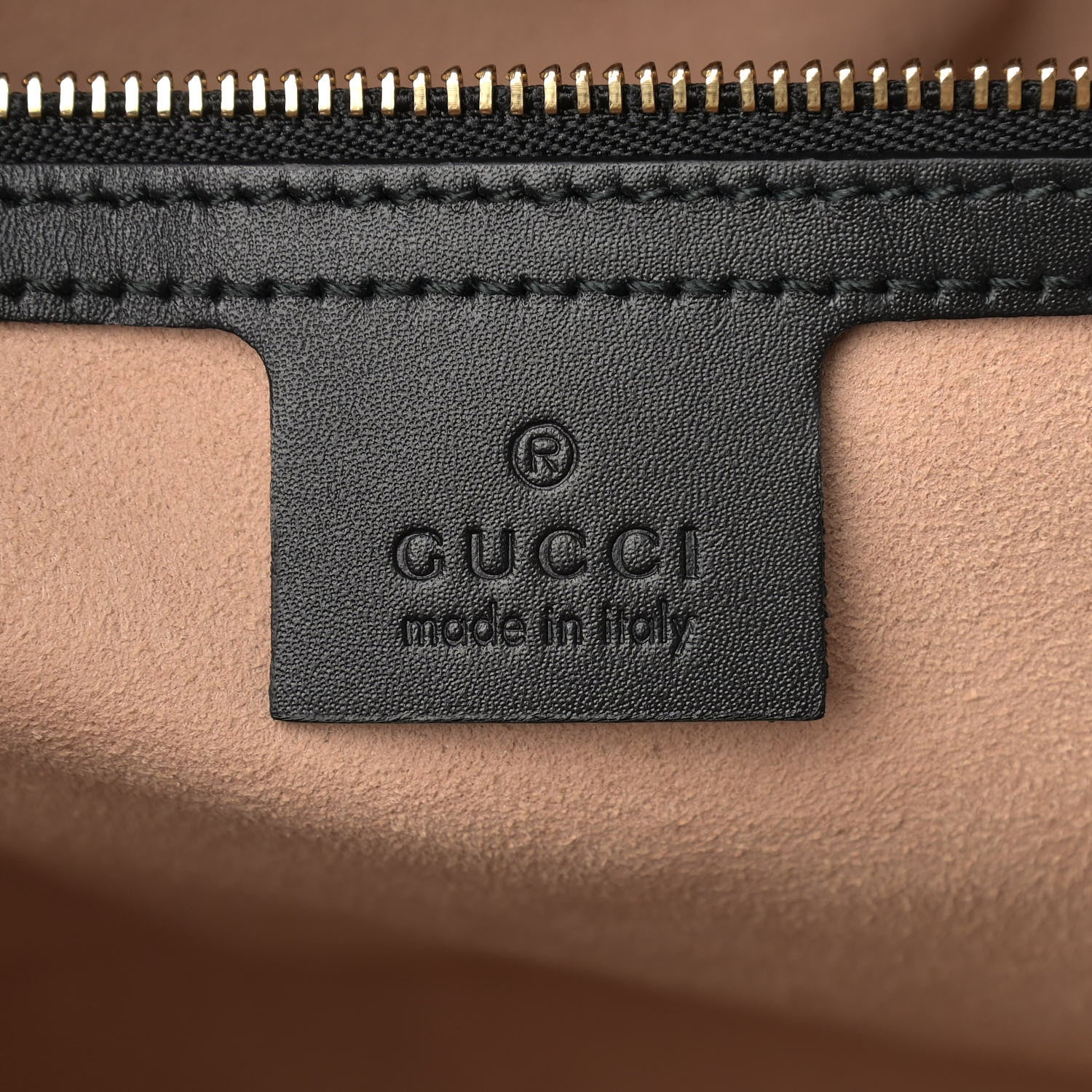 Gucci Suede Patent GG Web Medium Ophidia Top Handle Dome Bag Black 6 of 13