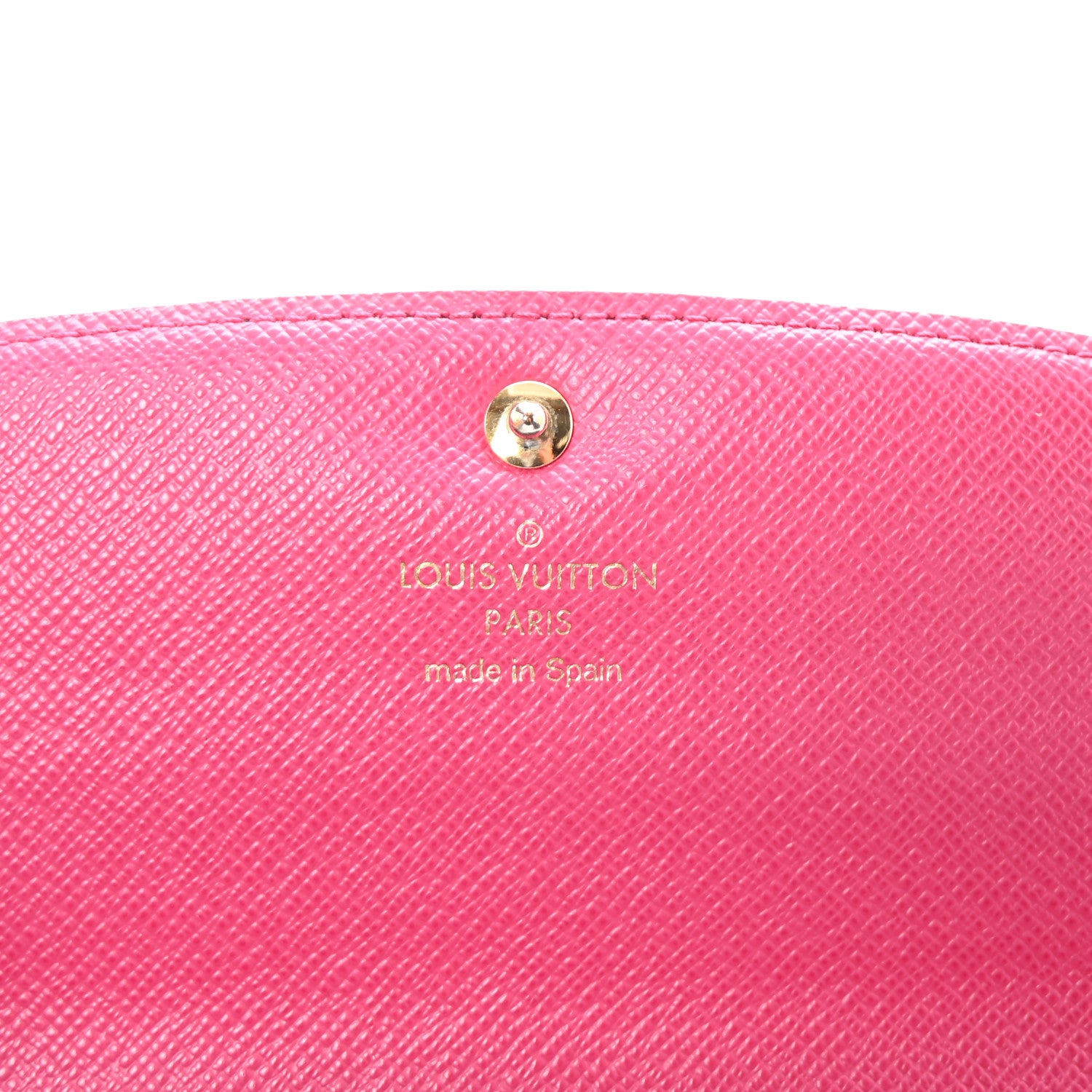 Louis Vuitton Monogram Bloom Flower Emilie Wallet Fuchsia 6 of 7