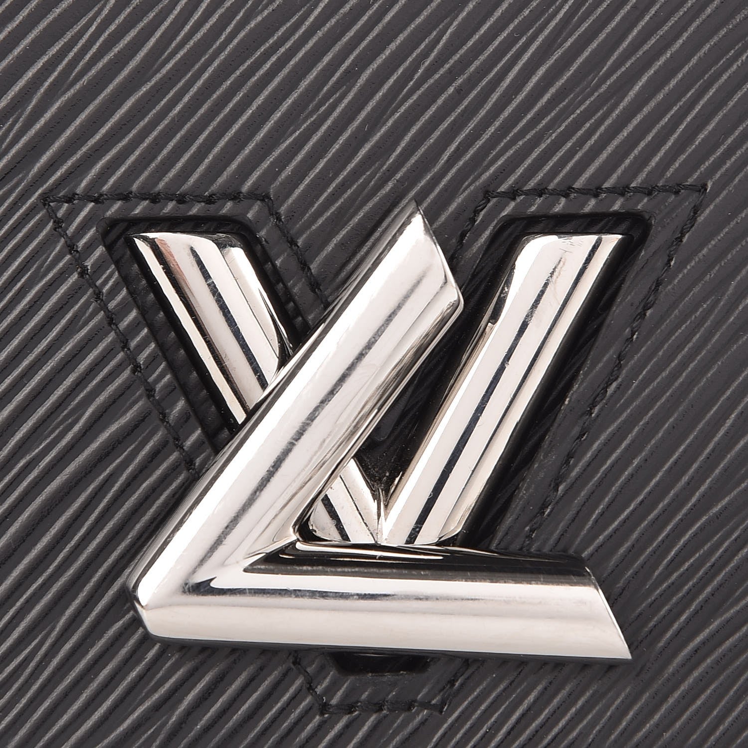 Louis Vuitton Epi Twist Chain Wallet Black 7 of 7