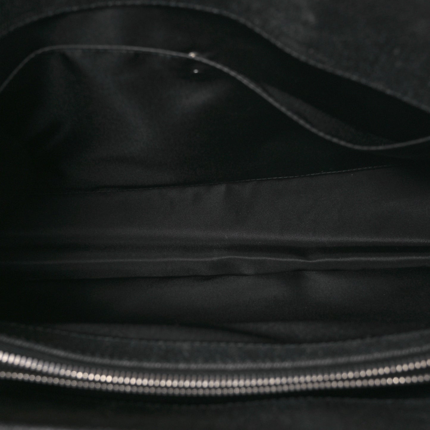 Calfskin Patent Trailer Trash Cadillac Tote Black