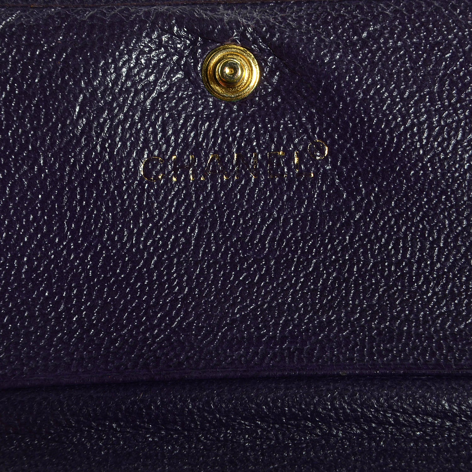 Chanel Chevre Goatskin Compact CC Flap Wallet Purple 7 of 9