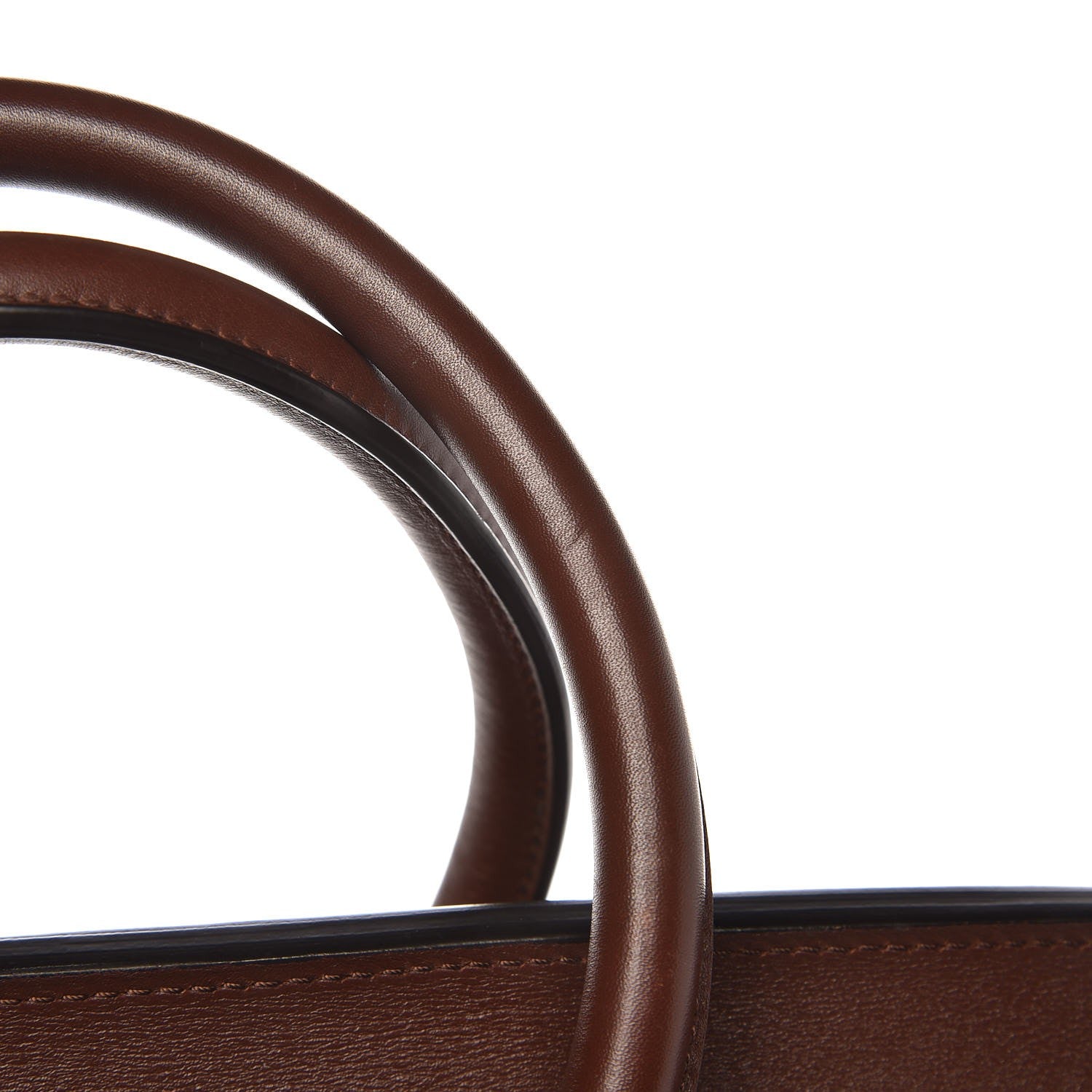 Celine Natural Calfskin Small Tie Knot Tote Acajou 20 of 20