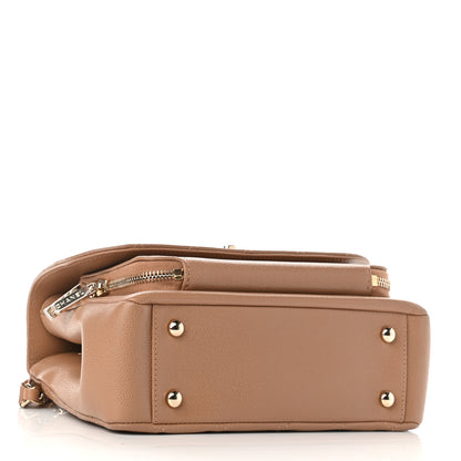 Chanel Caviar Quilted Medium Business Affinity Flap Beige 3 of 9