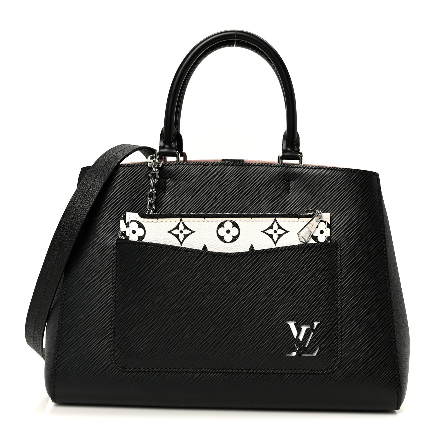 Louis Vuitton Epi Marelle Tote MM Black 1 of 11