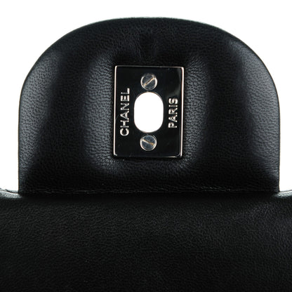 Chanel Lambskin Quilted Maxi Double Flap Black 6 of 8