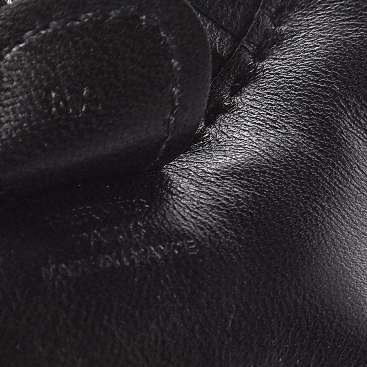 Hermes Milo Lambskin Grigri Rodeo Horse Bag Charm PM So Black 3 of 4