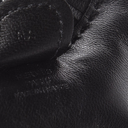 Hermes Milo Lambskin Grigri Rodeo Horse Bag Charm PM So Black 3 of 4