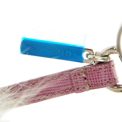 Fendi Fox Fur Jessy Jr Monster Bag Bug Charm Lilla Multicolor Perla 4 of 4