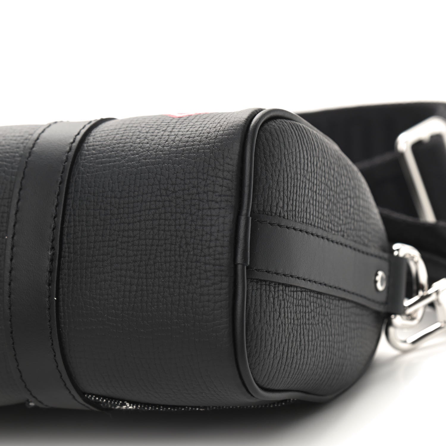 Louis Vuitton X NIGO Taurillon Monogram Denim Drip Keepall XS Black 8 of 8