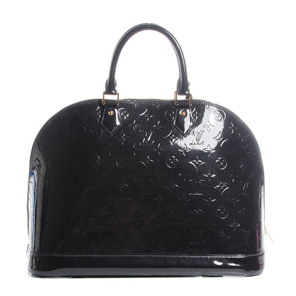 Louis Vuitton Vernis Alma GM Blue Infini 1 of 7