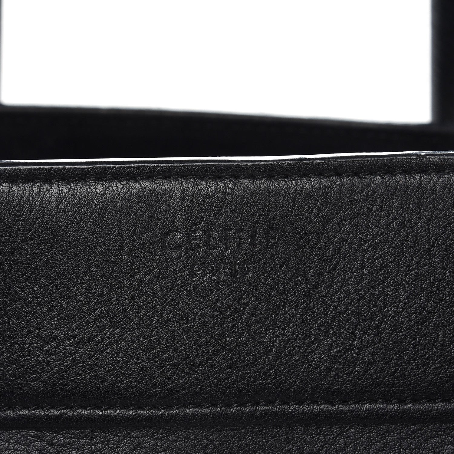 Celine Supple Calfskin Medium Phantom Luggage Black 7 of 13