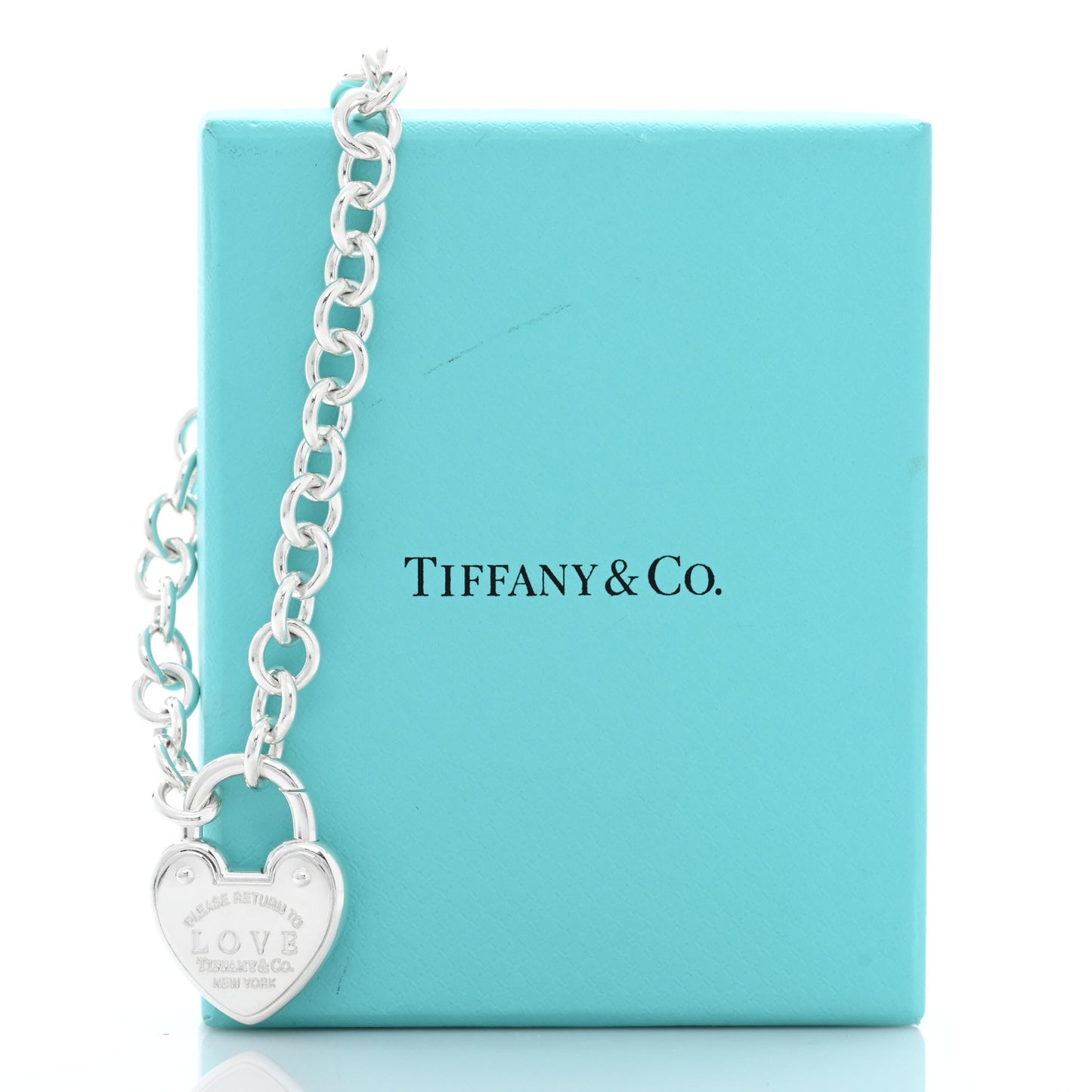 Sterling Silver Return to Tiffany Love Lock Bracelet