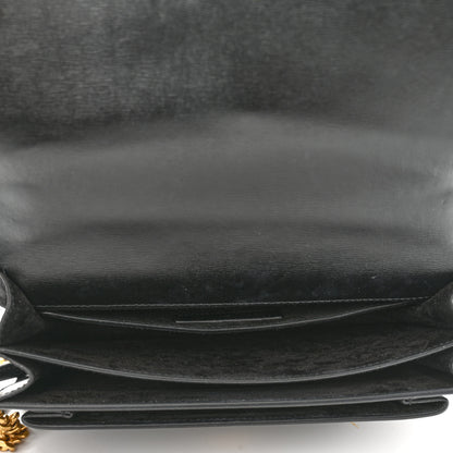 Saint Laurent Calfskin Medium Monogram Sunset Black 5 of 11
