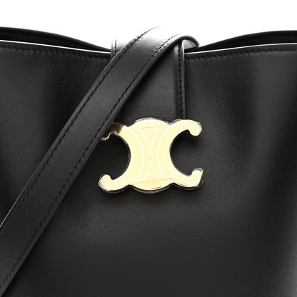 Celine Smooth Calfskin Triomphe Small Louise Bag Black 7 of 10