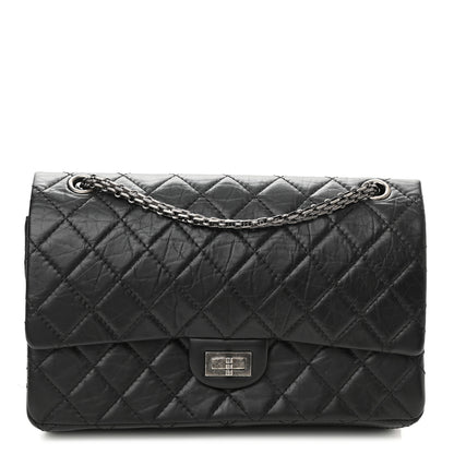 Chanel Aged Calfskin Quilted 2.55 Reissue 226 Flap Black 1 of 10