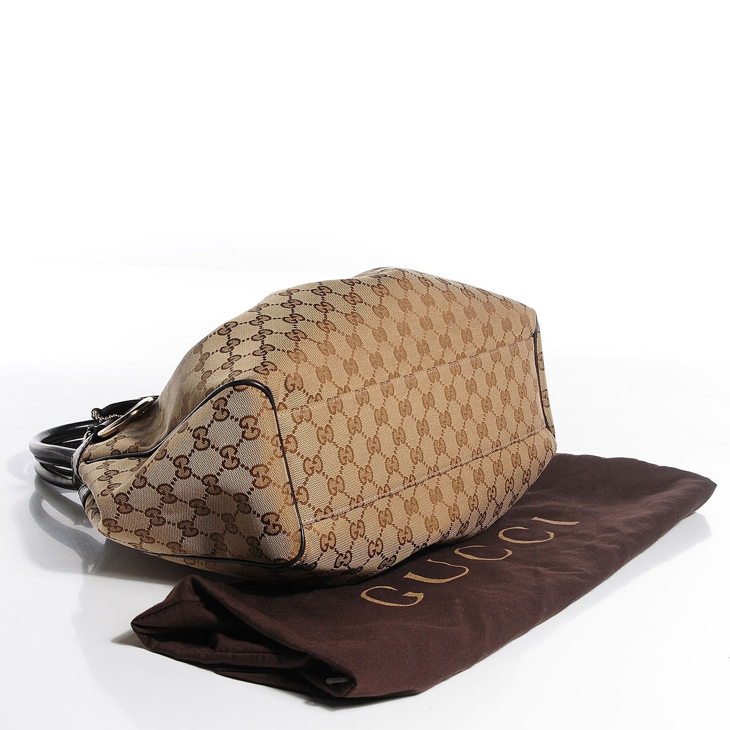 Monogram Medium Sukey Tote Dark Brown