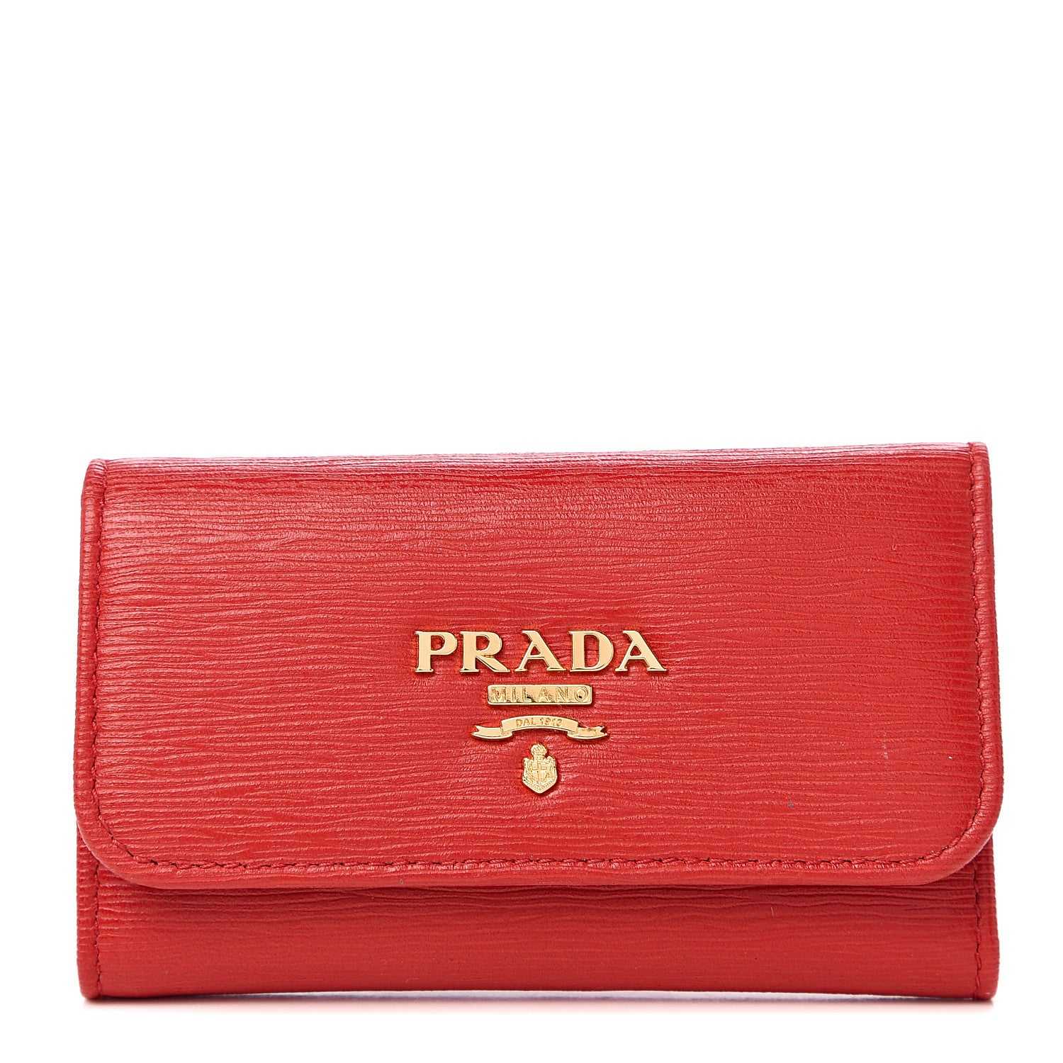 Prada Vitello Move 6 Key Holder Lacca 1 of 5