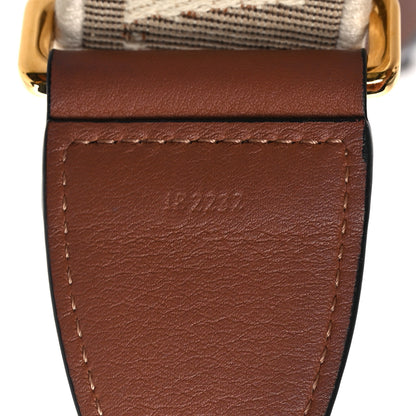 Loewe Calfskin Jacquard Anagram Strap Natural Tan 4 of 4