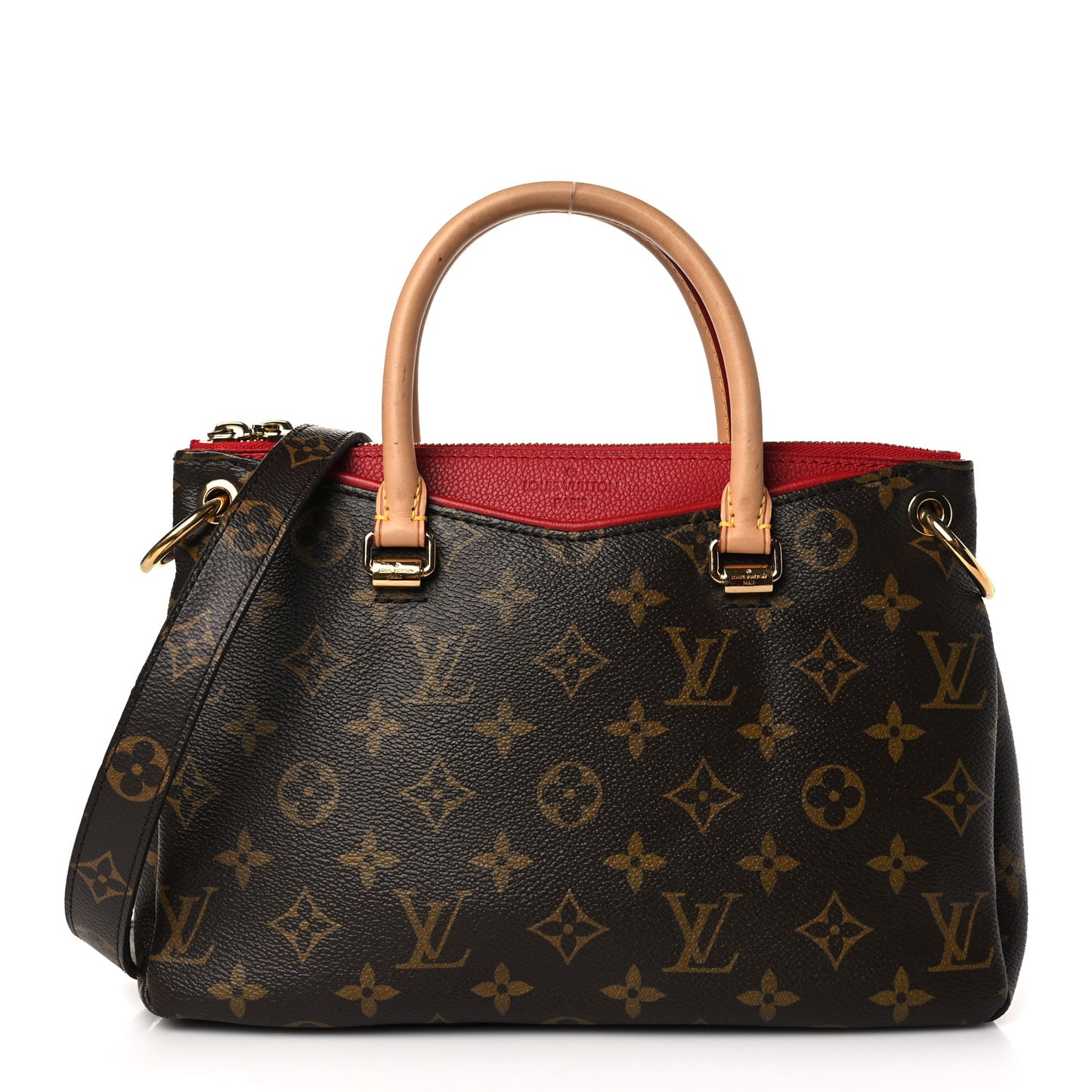 Monogram Pallas BB Cherry