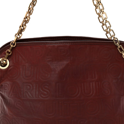 Louis Vuitton Monogram Paris Souple Whisper PM Burgundy 7 of 9
