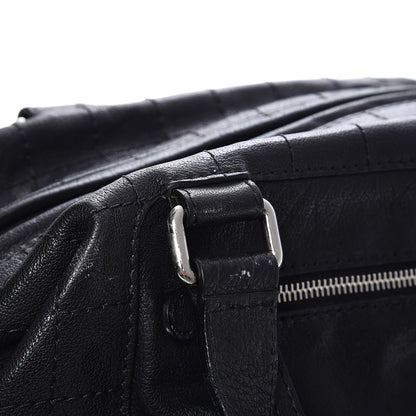 Chanel Distressed Caviar Outdoor Bowler Black 9 of 11