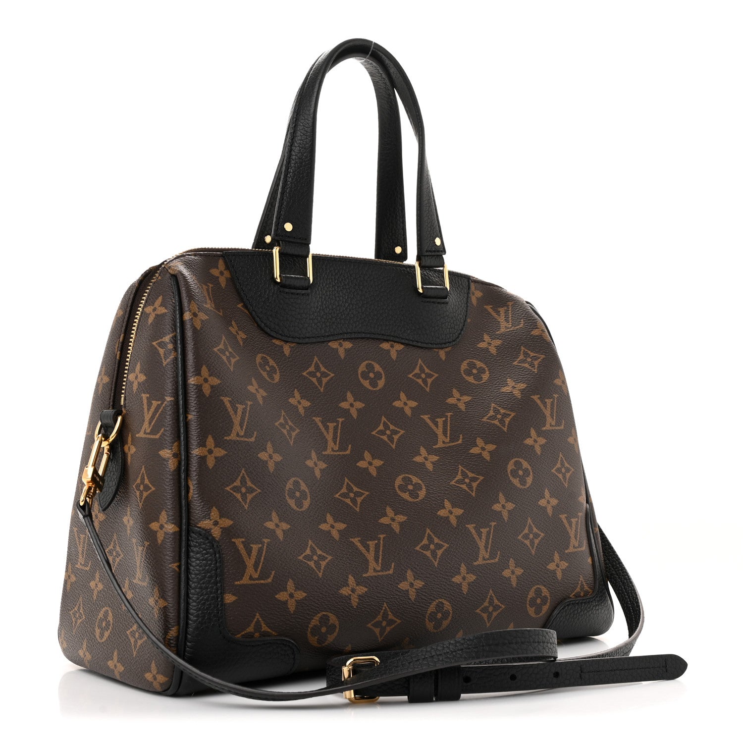 Louis Vuitton Monogram Retiro NM Black 3 of 12