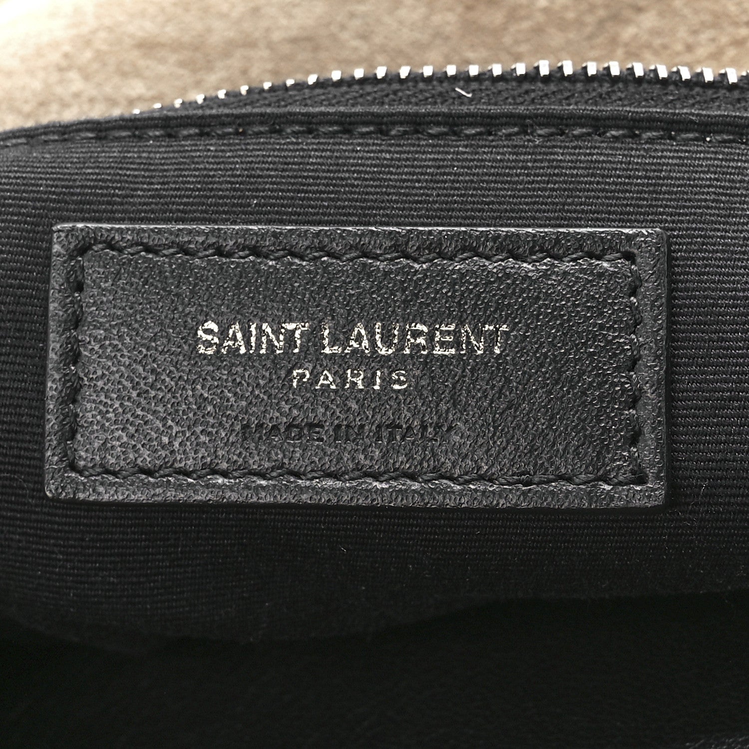 Saint Laurent Suede Matelasse Embellished Monogram Medium Niki Chain Satchel 6 of 11