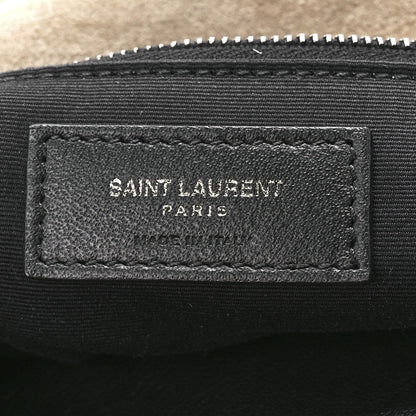 Saint Laurent Suede Matelasse Embellished Monogram Medium Niki Chain Satchel 6 of 11