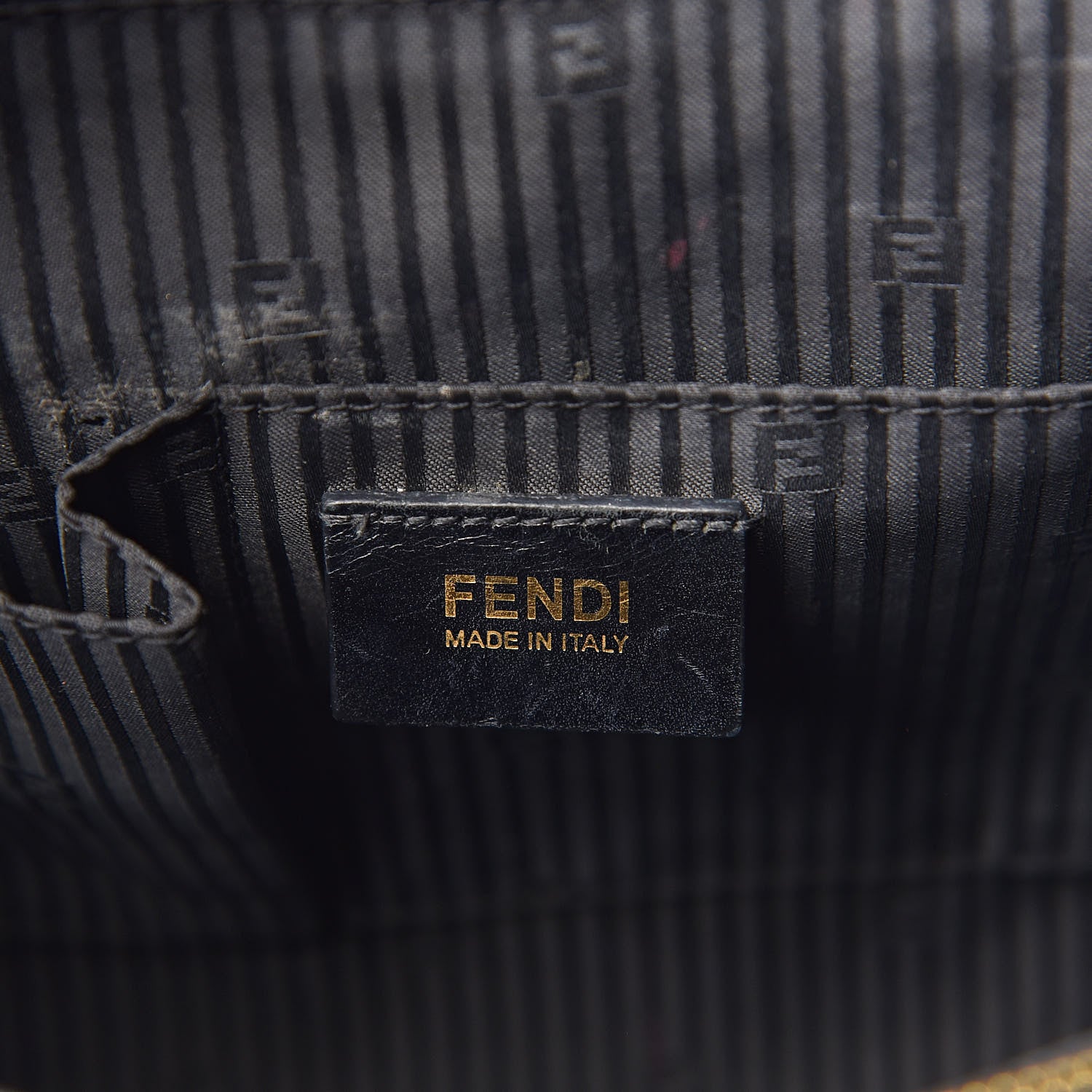 Fendi Vitello Elite Regular 2Jours Tote Black 6 of 17