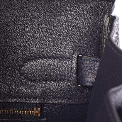 Hermes Togo Birkin 30 Bleu Nuit 28 of 33