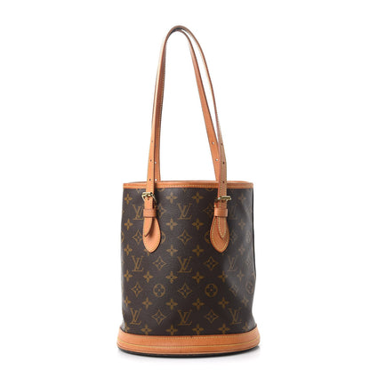 Louis Vuitton Monogram Petit Bucket 23 1 of 12