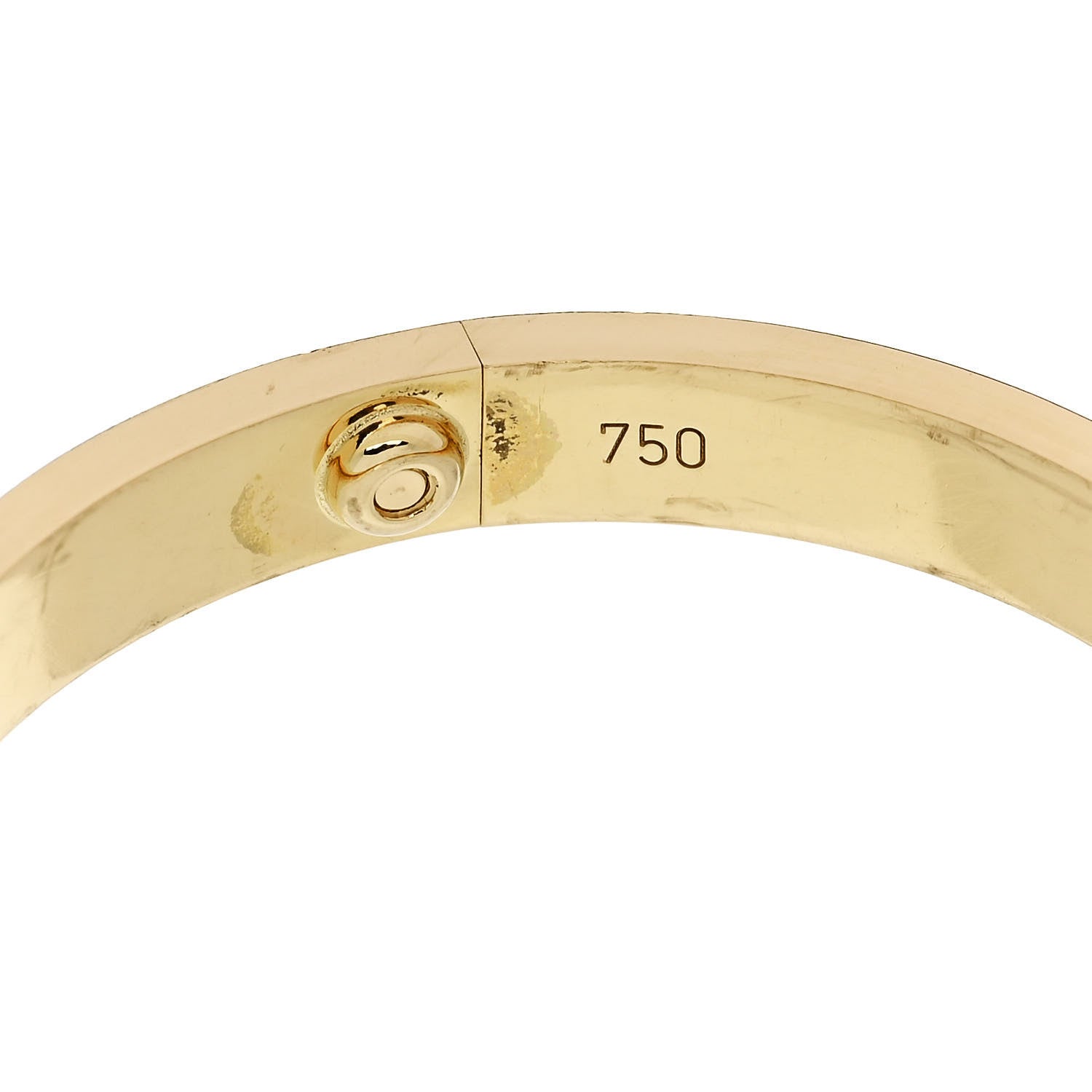 Cartier 18K Yellow Gold LOVE Bracelet 16 7 of 9