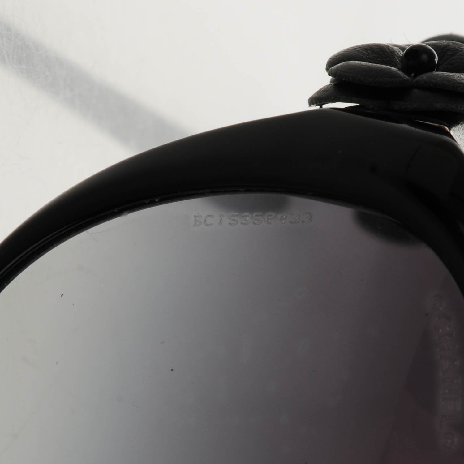 Chanel Lambskin Camellia CC Sunglasses 5316 Q Black 6 of 7