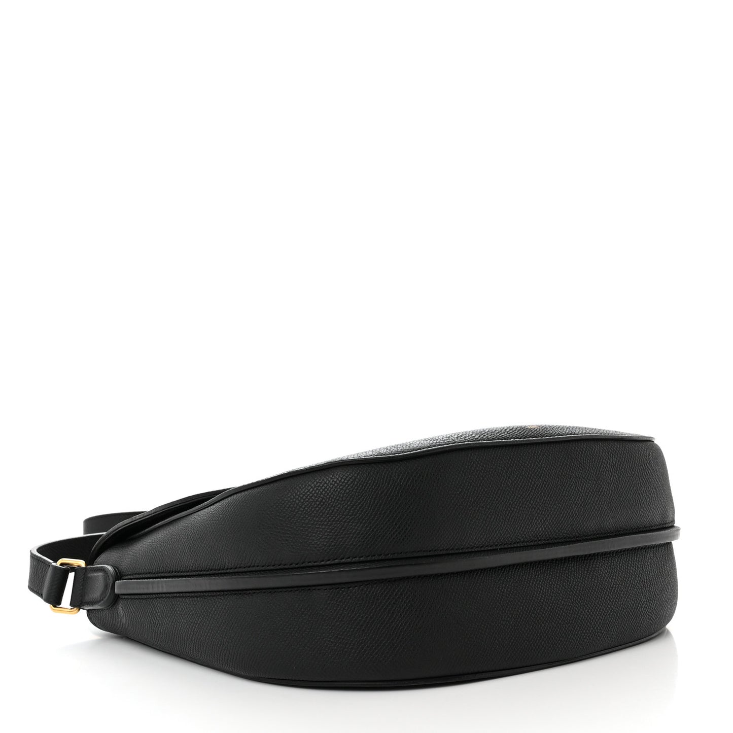 Grained Calfskin Medium Trotteur Black