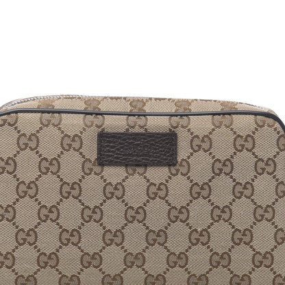 Gucci Monogram Belt Bag Dark Brown 10 of 10
