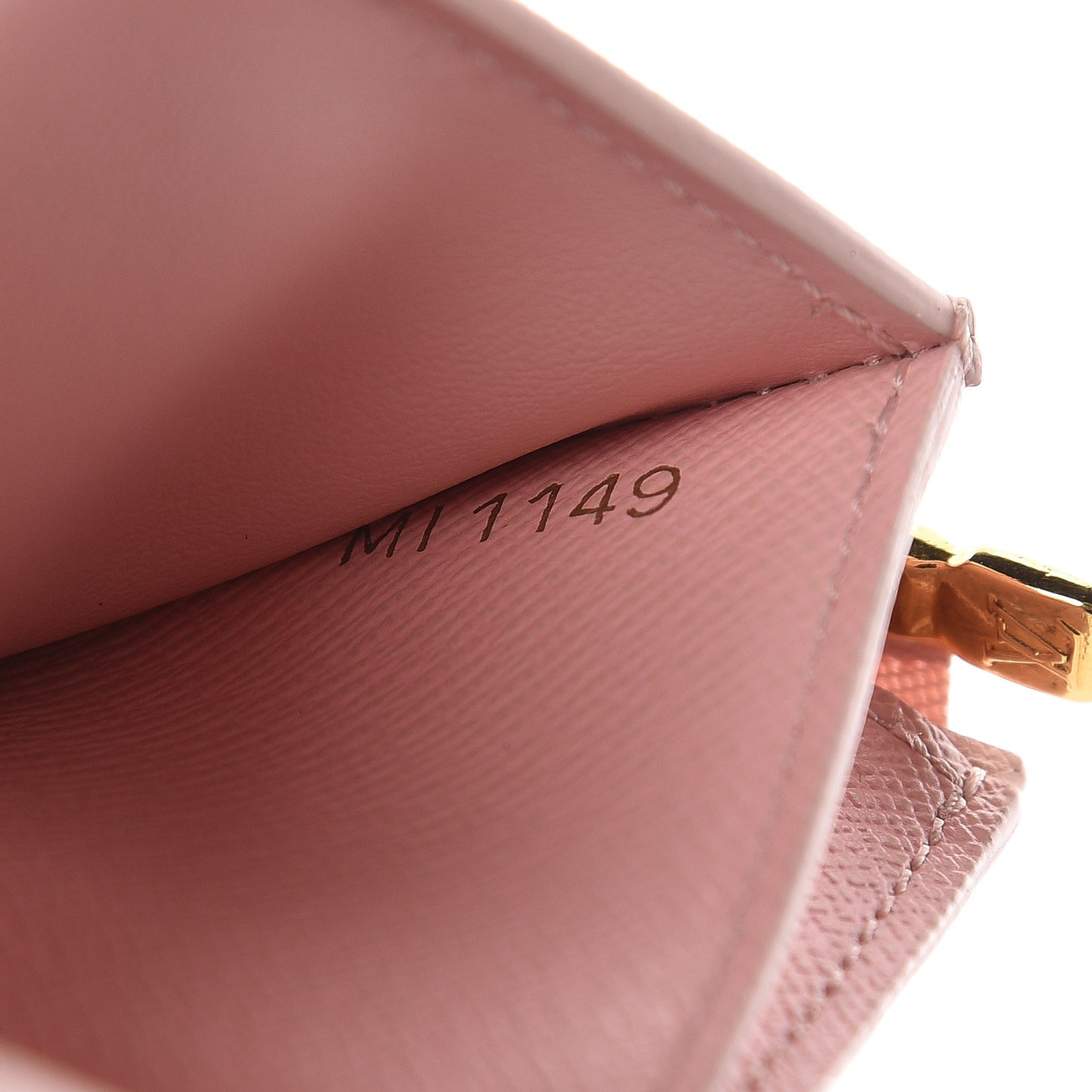 Damier Azur Zoe Wallet Rose Ballerine