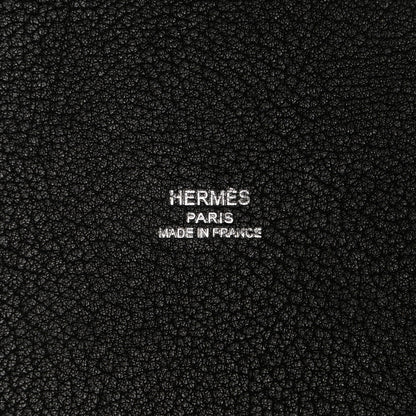 Hermes Toile Sac Marin PM Natural Black 6 of 10