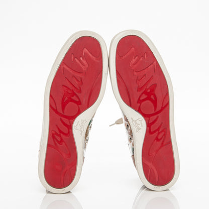 Christian Louboutin Patent Louis Trash Flat Sneakers 41 Multi 5 of 8