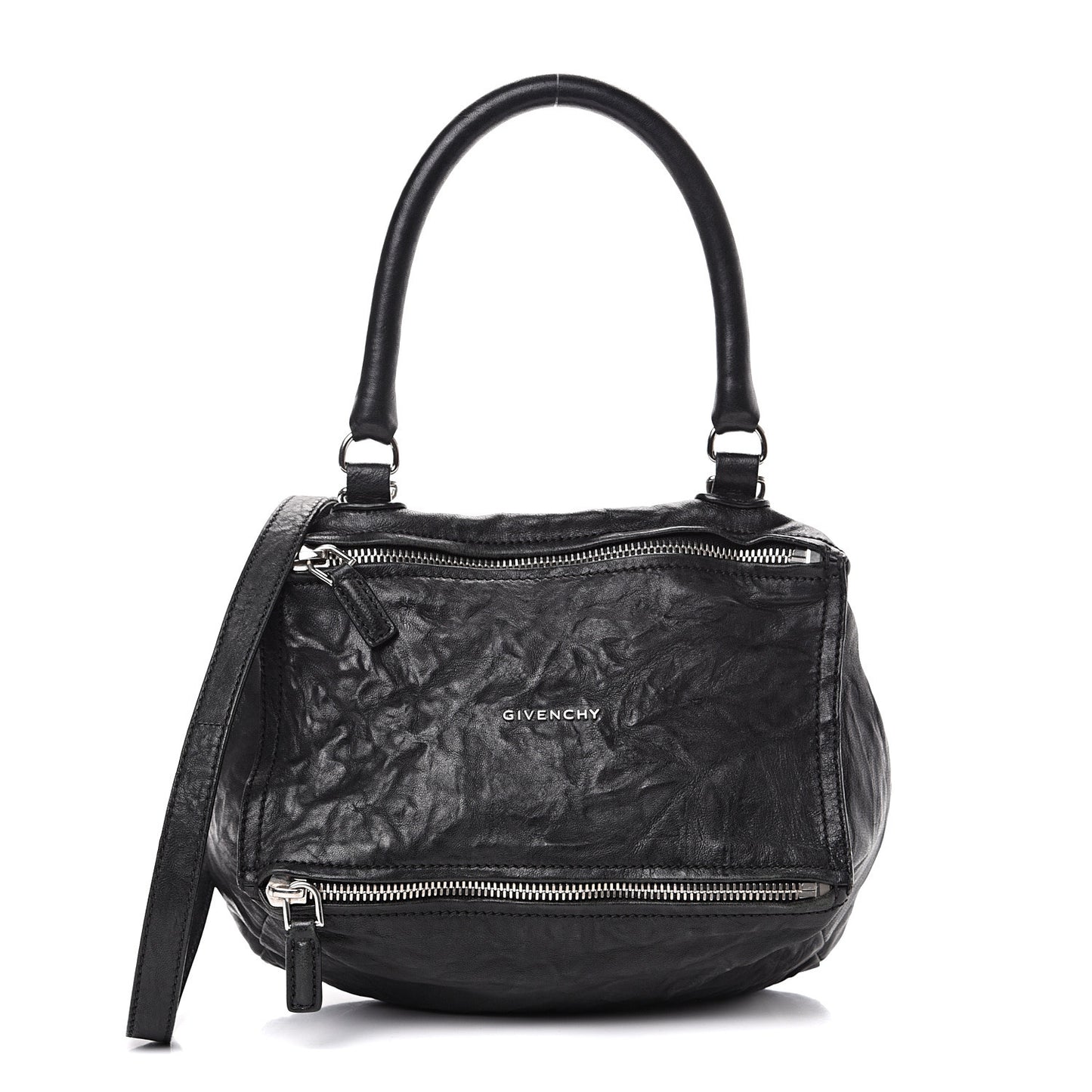 Tumbled Sheepskin Small Pandora Black